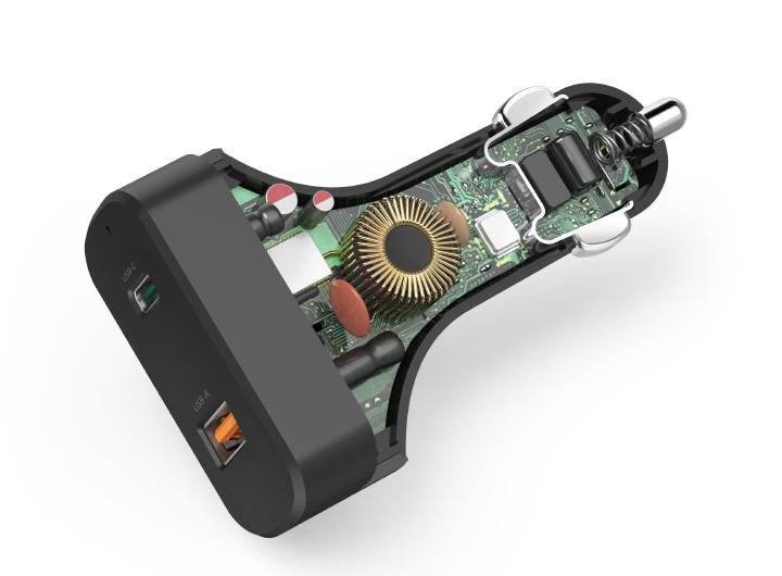 HAMA - Uniwersalna �adowarka samochodowa o mocy 65 W