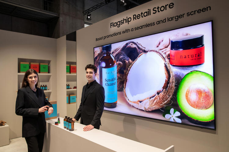 Samsung prezentuje Color E-paper i rozwiązania AI Signage