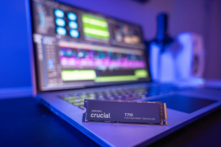 Crucial T710 - nowy król szybkości z PCIe 5.0