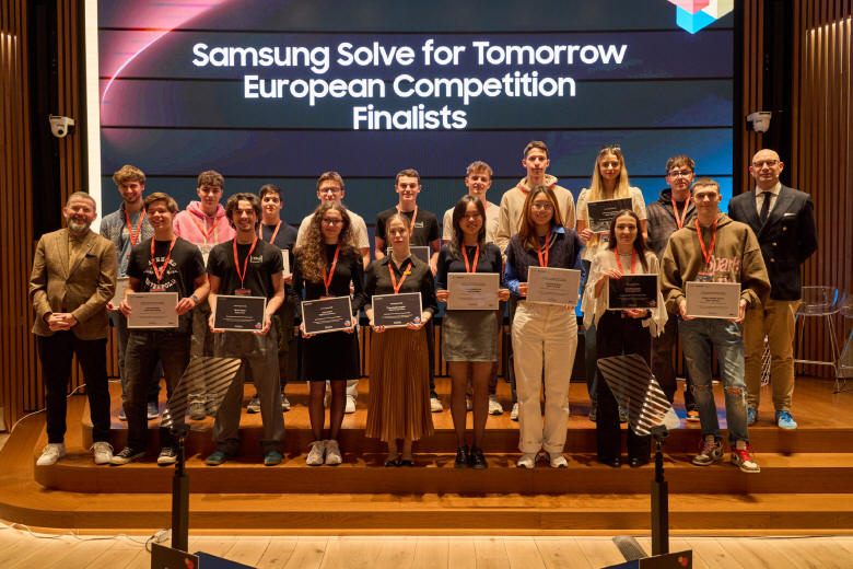 Zwycizcy pierwszej edycji europejskiego konkursu ’Solve for Tomorrow’