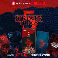 Obrazek Samsung i Netflix - Galaxy z motywem Stranger Things