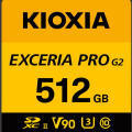 Obrazek KIOXIA przedstawia kart� pami�ci EXCERIA PRO G2 SD
