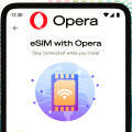 Obrazek Opera dodaje podr�n� kart� eSIM do przegl�darki