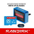 Obrazek Sandisk wy��cznym dostawc� pami�ci do okular�w Meta VR Glasses