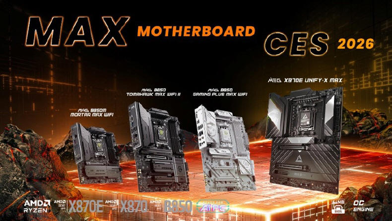 Nowości MSI redefiniują standardy komponentów PC na CES 2026