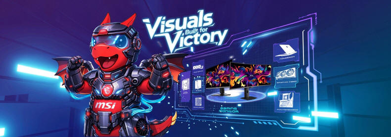 Monitory gamingowe MSI QD-OLED z bonusem