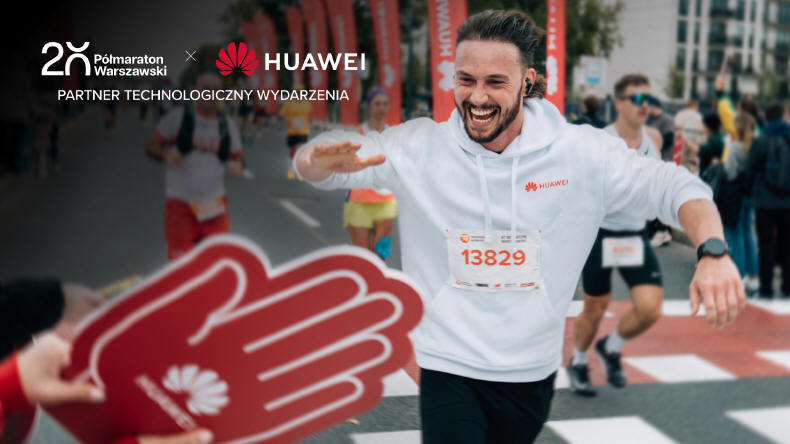 Huawei partnerem 20. P�maratonu Warszawskiego