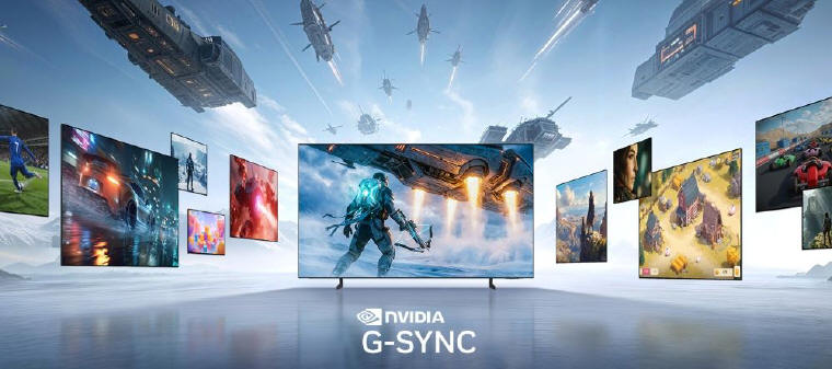 Samsung OLED 2026 z obs�ug� NVIDIA G-SYNC
