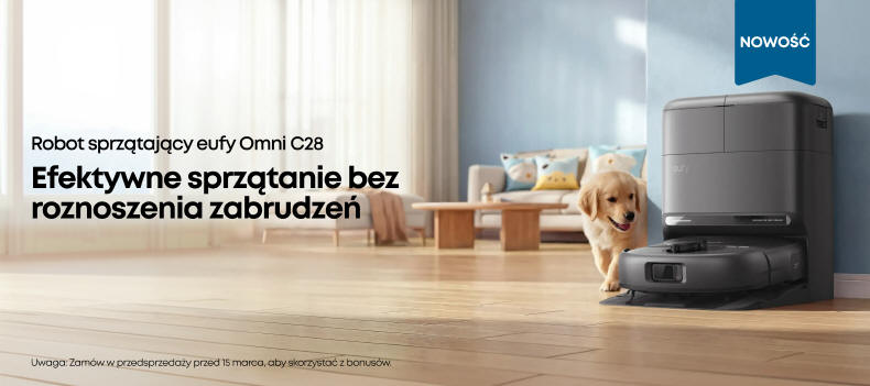 eufy C28 debiutuje w Polsce - robot sprz�taj�cy ze �redniej p�ki