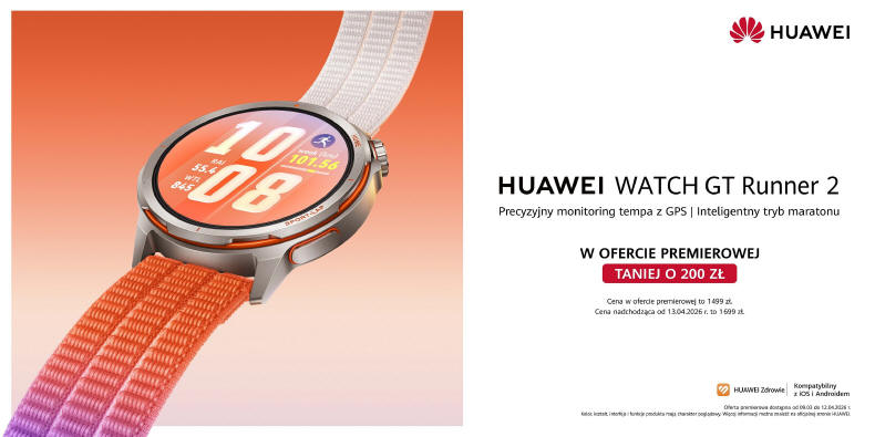 HUAWEI WATCH GT Runner 2 - ju� w Polsce