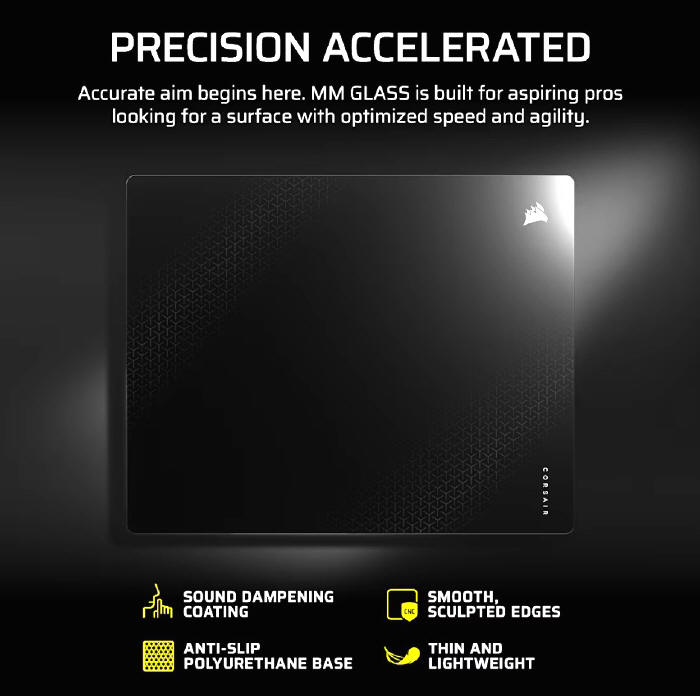 CORSAIR MM Glass Large i nowa seria podk�adek MM