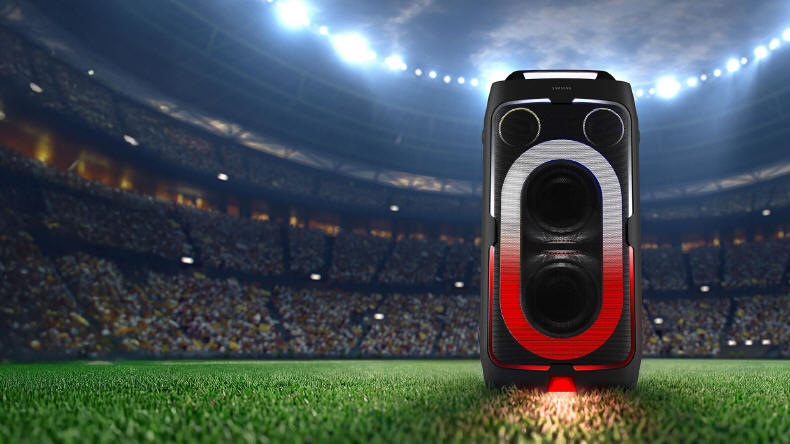 Samsung - funkcja Sports Lighting do g�o�nik�w Sound Tower