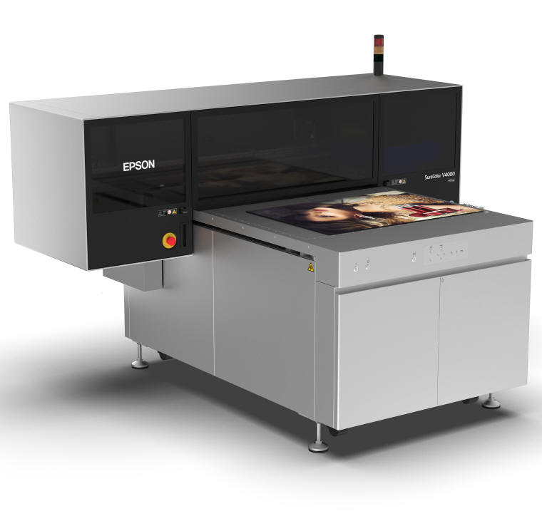 Epson - p�aska drukarka SC-V4000 A1+ do druku UV