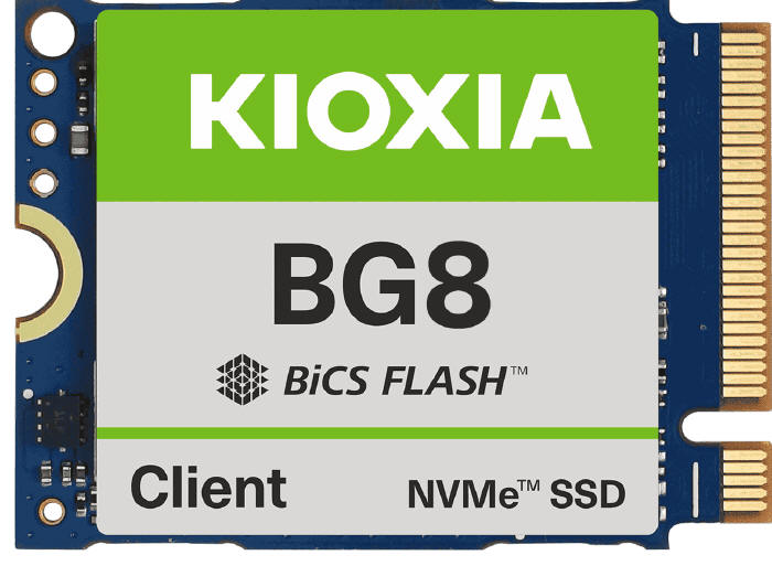 KIOXIA wprowadza nowe mainstreamowe dyski SSD z serii BG8