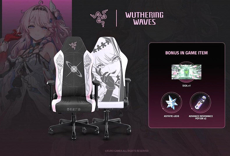 Razer i Wuthering Waves og�aszaj� pierwsz� oficjaln� kolekcj� sprz�tu