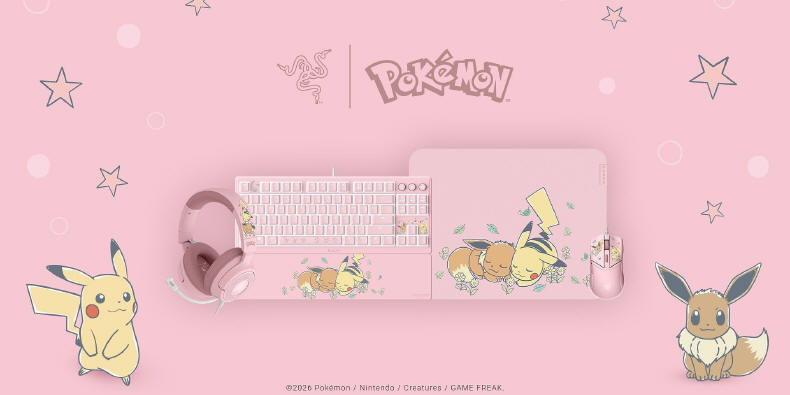 Razer prezentuje kolekcję na 30-lecie Pokémon