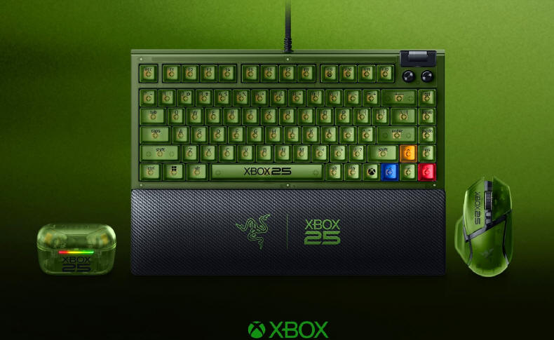 25-lecie Xbox z rozmachem - Limitowany, kolekcjonerski sprz�t od Razer
