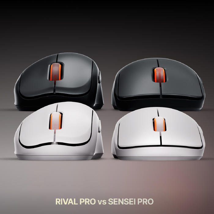 SteelSeries - Sensei Pro i Rival Pro z technologi� UWB i 8K