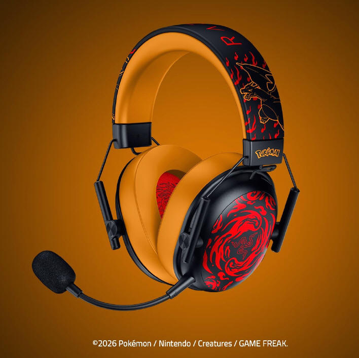 Razer i Pok�mon - s�uchawki z Charizardem, Lucario i Sylveonem