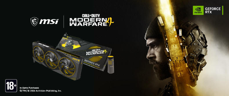 GeForce RTX 5080 dla fan�w Call of Duty: Modern Warfare 4