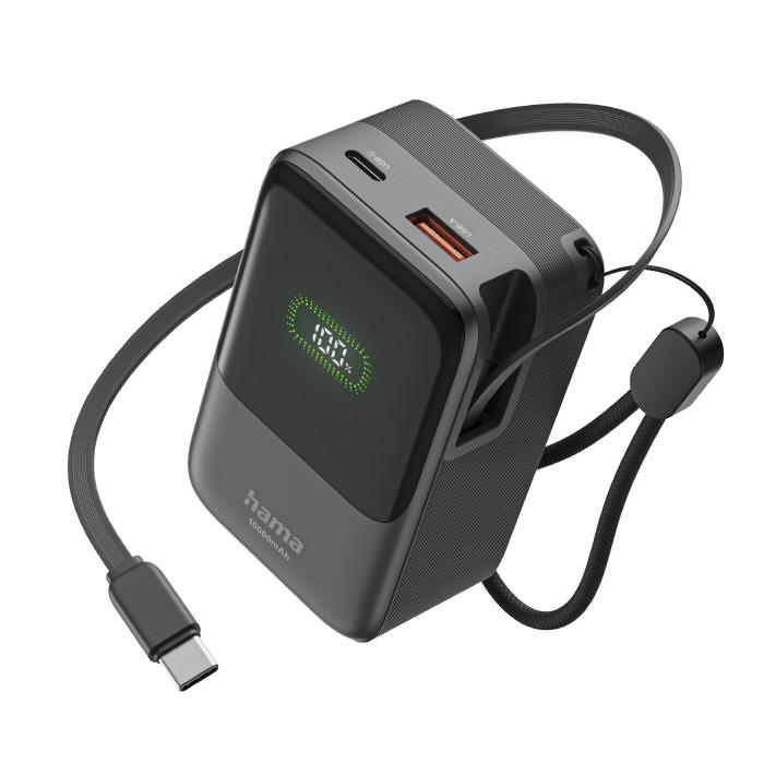 Hama przedstawia power pack Roll Up o pojemności 10000 mAh