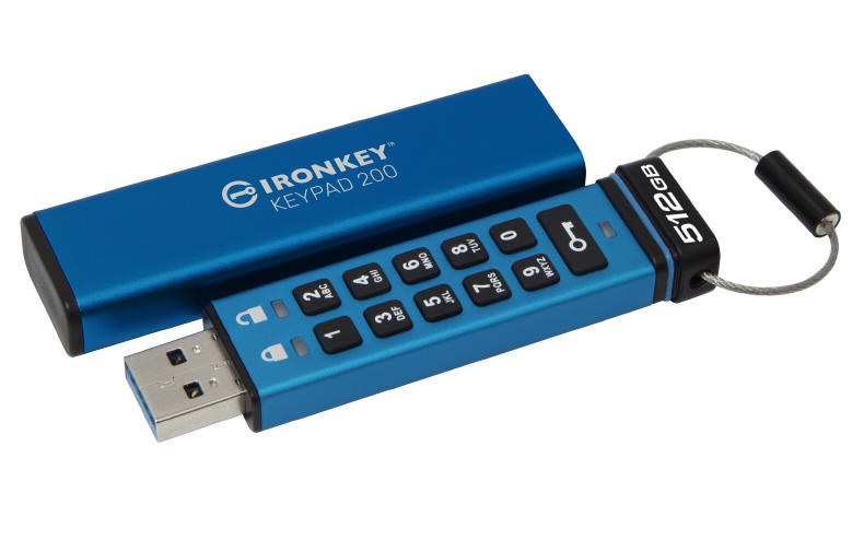 Pendrive Kingston IronKey Keypad 200