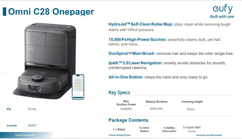 eufy C28 debiutuje w Polsce - robot sprz�taj�cy ze �redniej p�ki