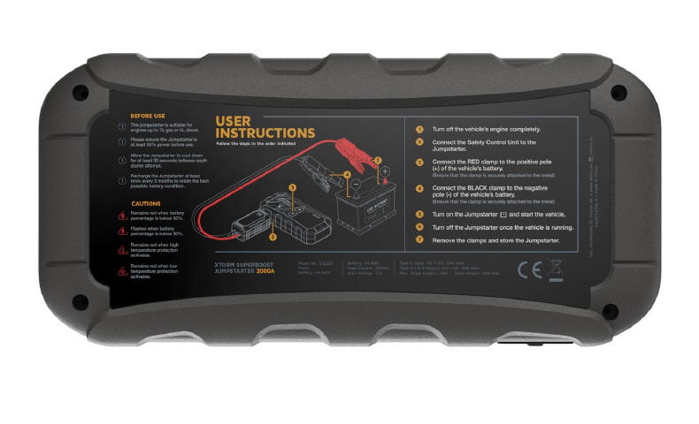 XTORM JumpStarter SuperBoost 2000A