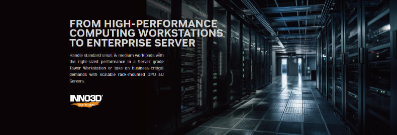 INNO3D prezentuje serwer NVIDIA MGX 4U GPU