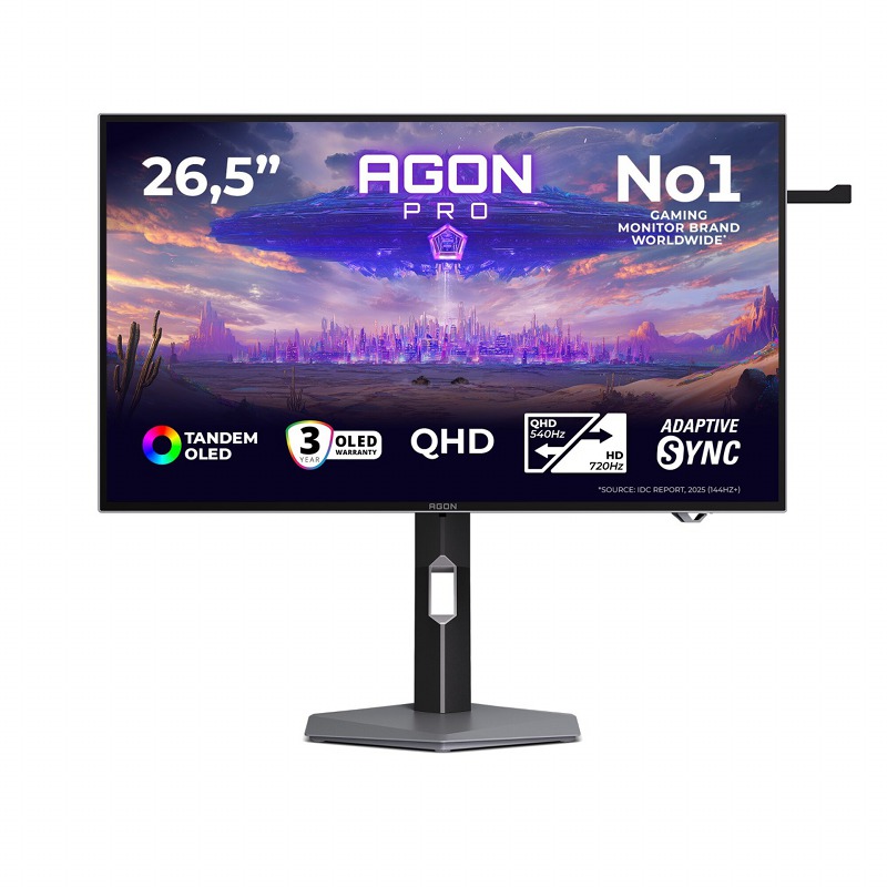 7 generacja AOC AGON PRO - monitor Tandem WOLED 540 Hz