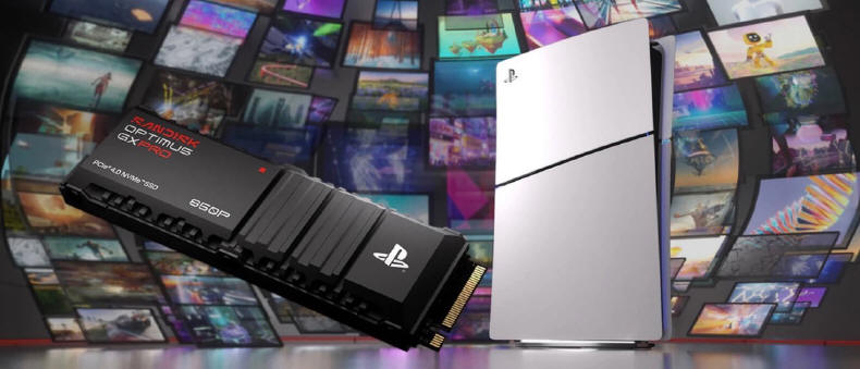 Sandisk - Nowe dyski SSD dla PS5 i ROG Xbox Ally
