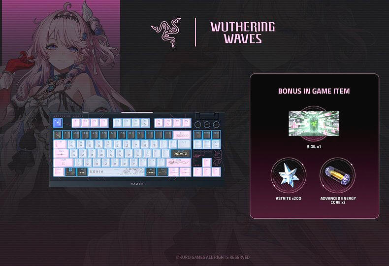 Razer i Wuthering Waves og�aszaj� pierwsz� oficjaln� kolekcj� sprz�tu