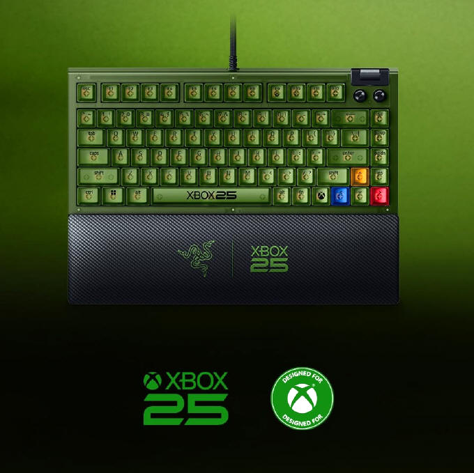 25-lecie Xbox z rozmachem - Limitowany, kolekcjonerski sprz�t od Razer
