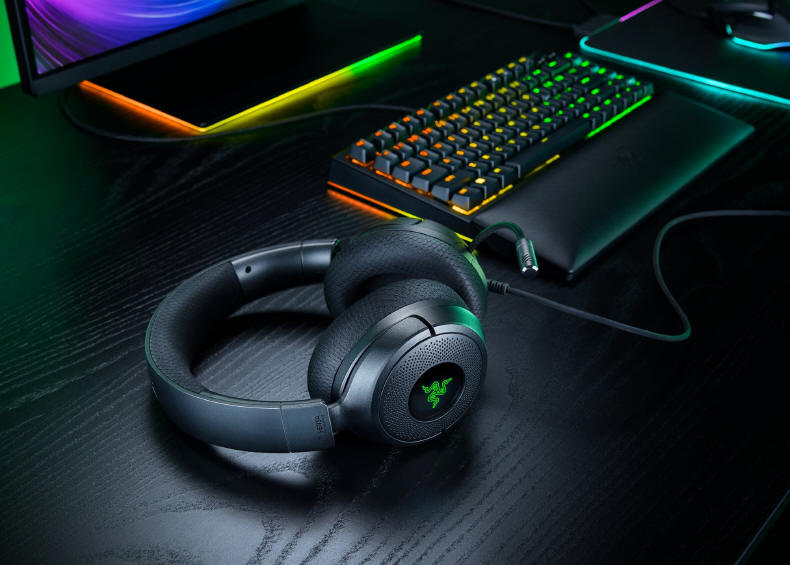 Razer Kraken V4 X z technologią Sensa HD Haptics