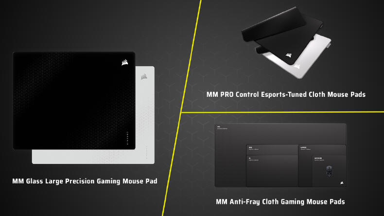 CORSAIR MM Glass Large i nowa seria podk�adek MM