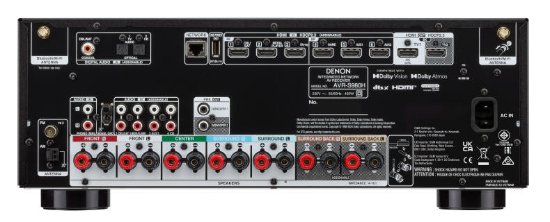 Nowy Denon AVR - S980H 