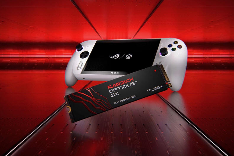 Sandisk - Nowe dyski SSD dla PS5 i ROG Xbox Ally