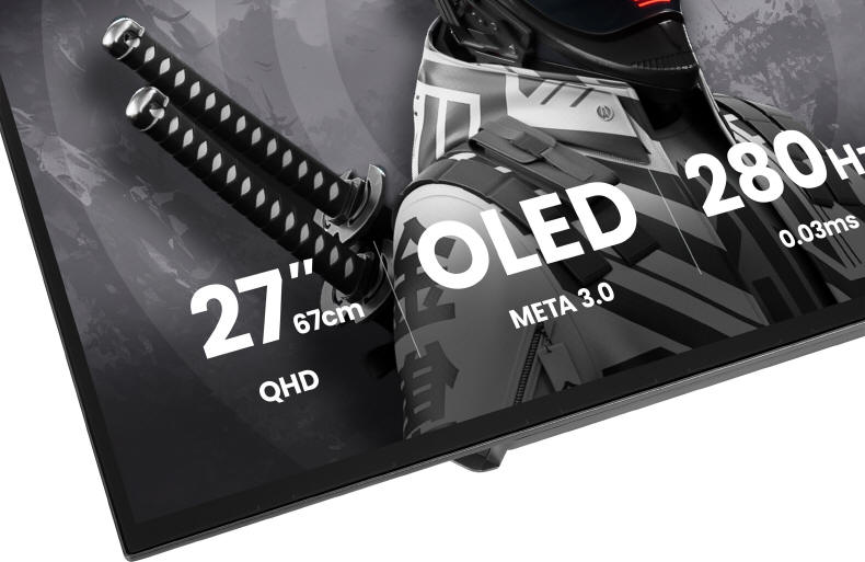 iiyama - pierwszy OLED - G-Master GOB2701QSC-B1 Titan Falcon