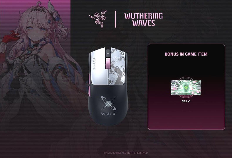 Razer i Wuthering Waves og�aszaj� pierwsz� oficjaln� kolekcj� sprz�tu