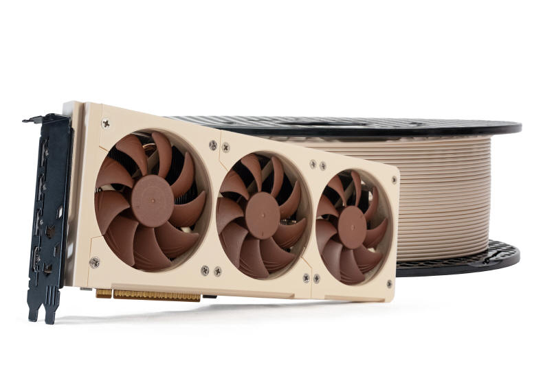 Noctua i Prusa Research - filamenty PETG kolorach Noctua