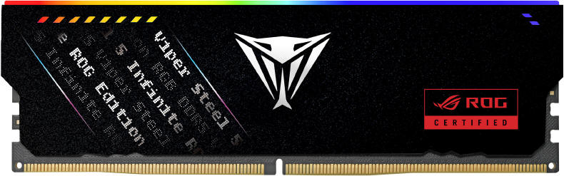 Patriot i ROG ��cz� si�y - Viper Steel 5 Infinite RGB DDR5 ROG