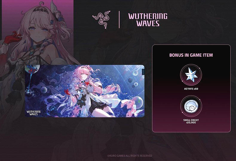 Razer i Wuthering Waves og�aszaj� pierwsz� oficjaln� kolekcj� sprz�tu
