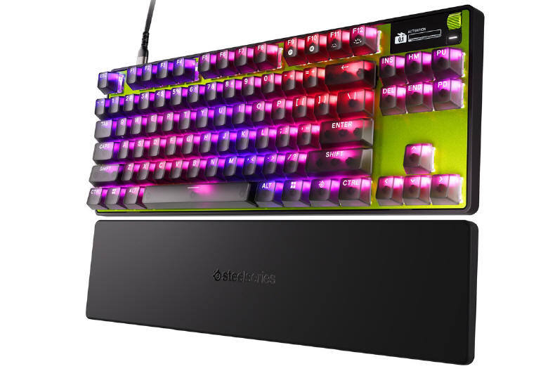 SteelSeries - najnowsze klawiatury Apex Pro Gen 3 LTD Cyber i Steel