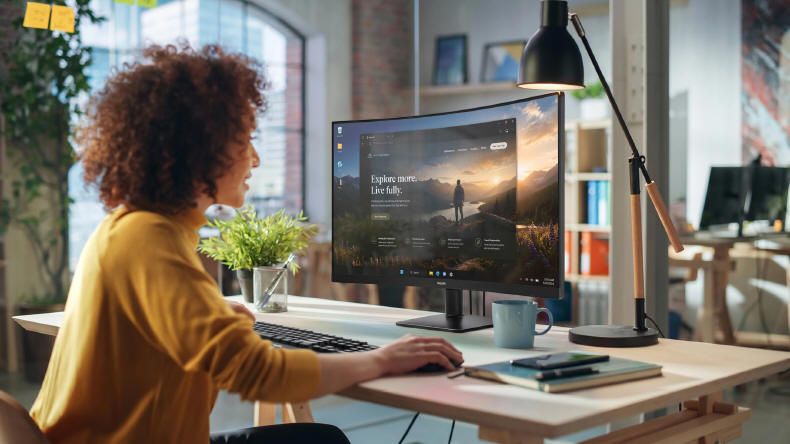 Philips - dwa monitory 27E3C2500 i 32E3C2500