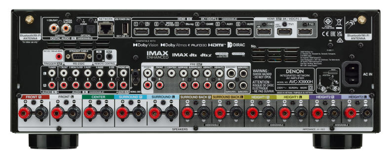 Denon przedstawia now� generacj� amplituner�w AV z serii X