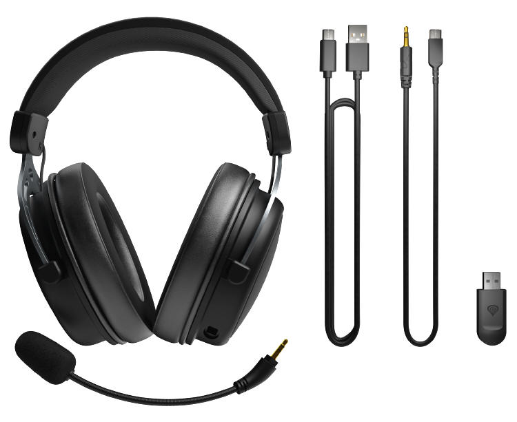 GENESIS Toron 706 - bezprzewodowy headset z pracą do 100 godzin