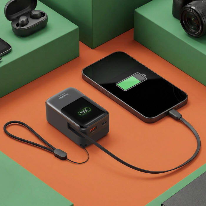 Hama przedstawia power pack Roll Up o pojemności 10000 mAh